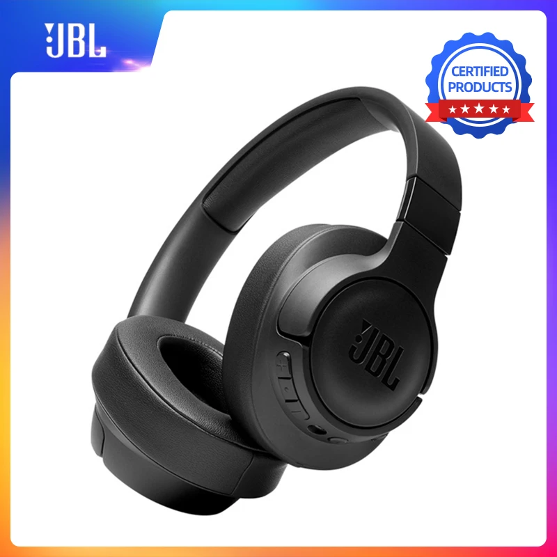JBL TUNE 750BTNC Wireless Bluetooth Headphones Noise Cancelling Pure Bass T750BTNC Earphone Gaming Sports Gym Headset with Mic