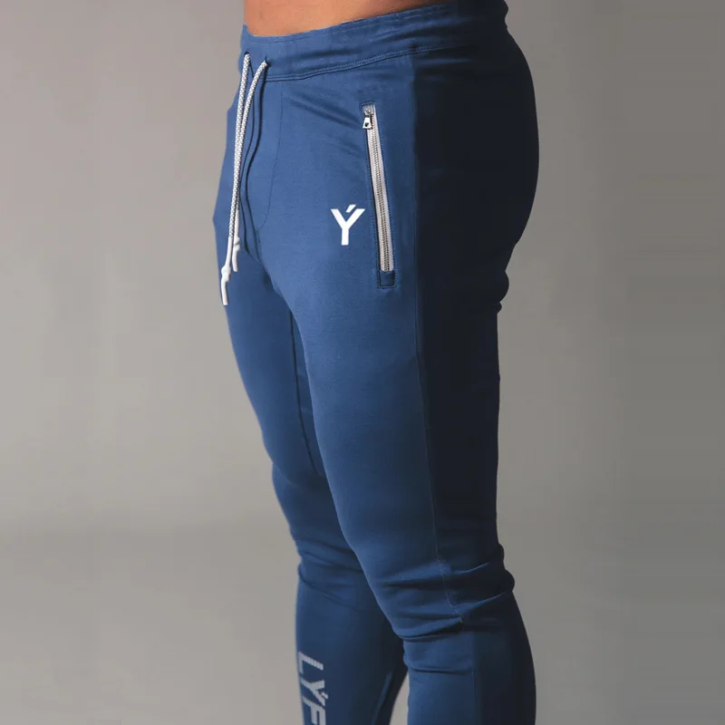 LYFT PIPING STRETCH PANTS Mens Sweatpants Running Sports Jogging Pants Men Trouser Tracksuit Gym Fitness Bodybuilding Men Pants