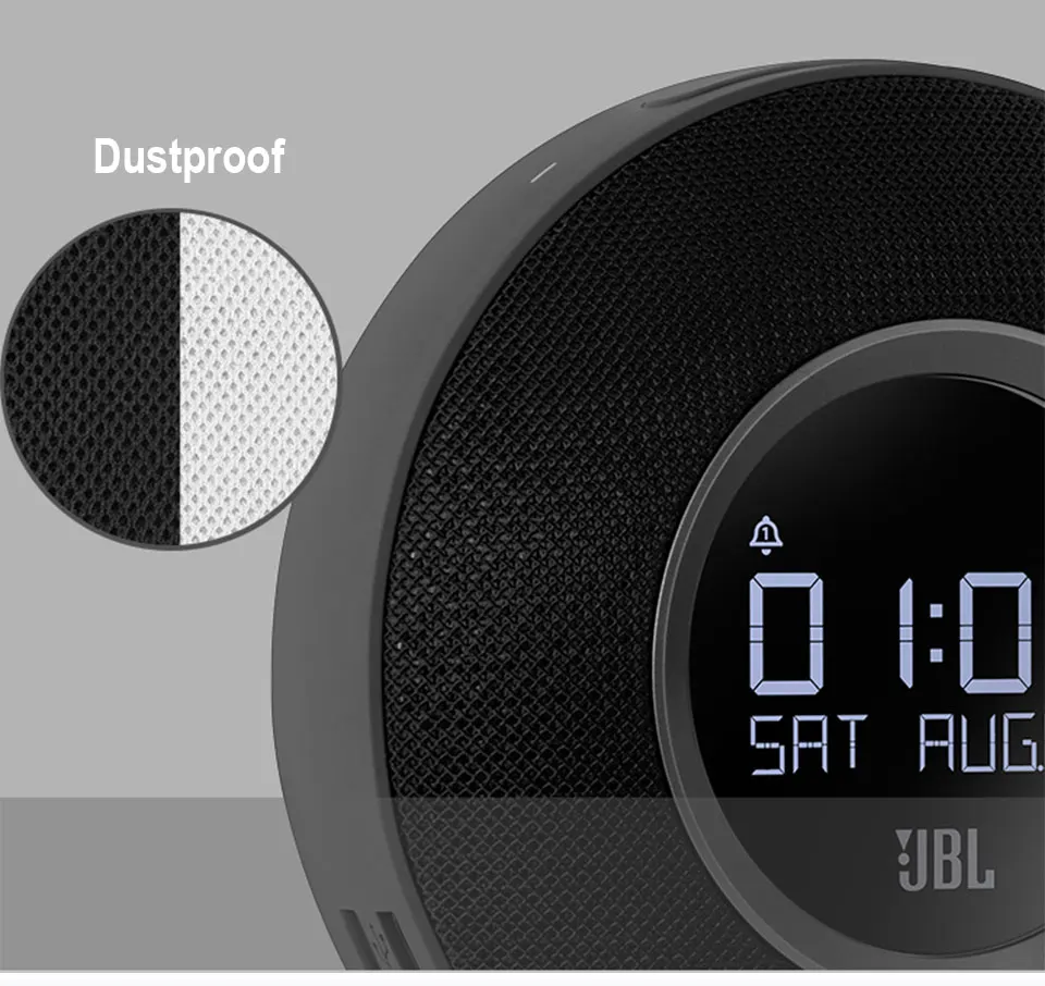 JBL Horizon беспроводной Bluetooth динамик часы fm-радио usb зарядка окружающий светодиодный светильник Настольный стерео звук громкий динамик