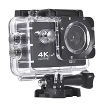 4K HD 1080P Спортивная камера 2 дюйма 170 градусов широкоугольная Водонепроницаемая камера 12 МП с 2 батареями комплект аксессуаров