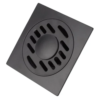 

Stainless Steel Floor Drain Heavy Duty Floor Drain Cover Home Bathroom Shower Waste Drainer Thickened Waste Floor Drain Black 2#