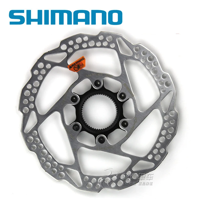 Подлинная SHIMANO RT54 6 дюймов 160 мм дисковый тормоз Центральный замок ротор 1 шт