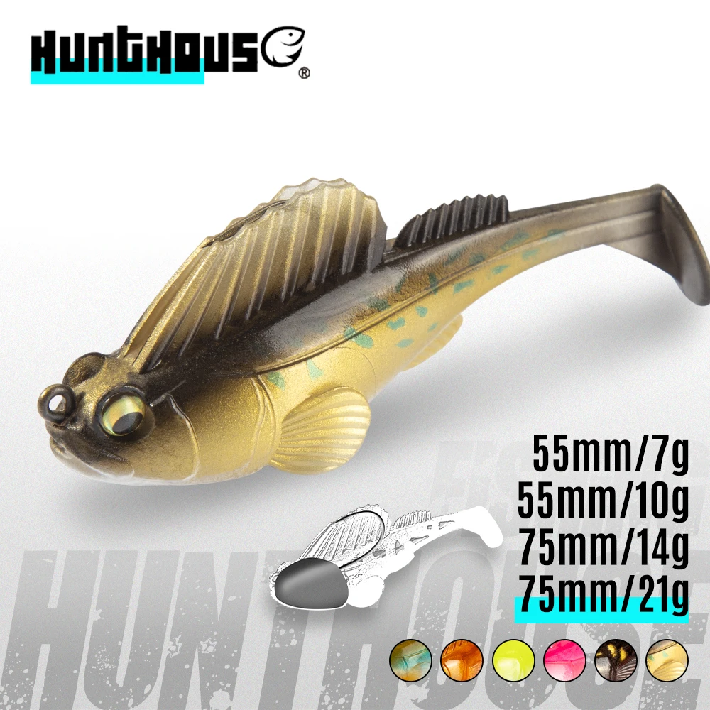 Leurre Souple Paddle Tail Multisegments – Kit De Pêche Pour Brochet Et Perche, Réaliste Et Efficace