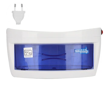 

Nail Art UV Sterilizer Box High Temperature Ozone Disinfection Cabinet Nail Art Tool Box Household Disinfection Cabinet UV Lamp