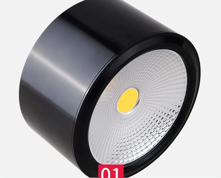 led明装筒灯超薄免打孔过道灯客厅背景墙家用北欧吸顶式小射灯COB-tmall_19