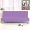 Meijuner Solid Color Armless Sofa Bed Cover Elastic Tight Wrap Couch Covers Stretch Flexible Slipcovers Sofa For Hotel Home 3