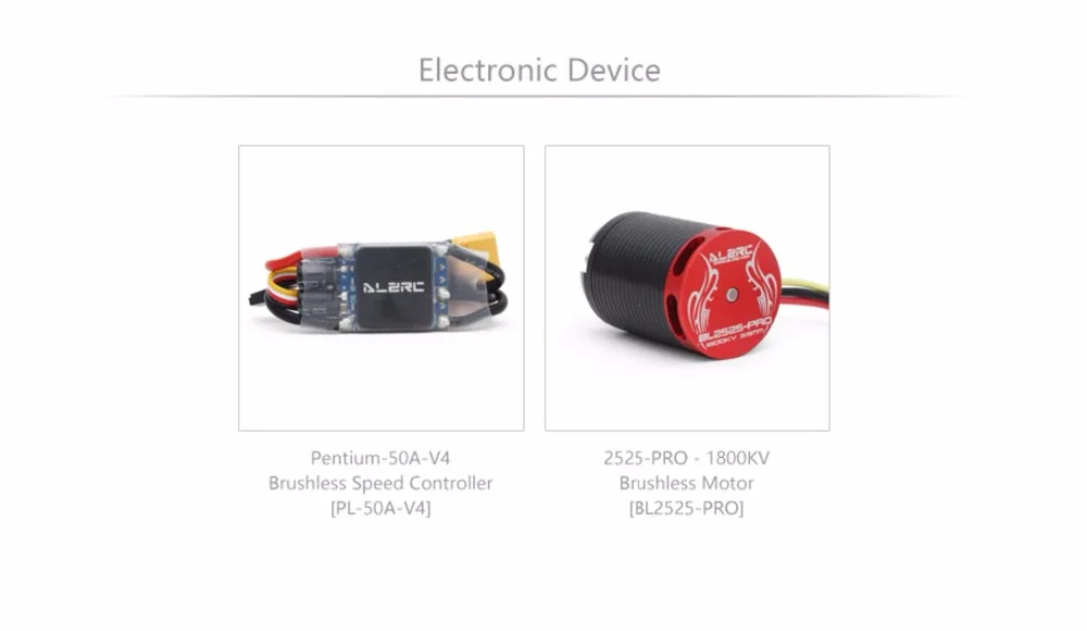 ALZRC X360 FBL 6CH 3D Летающий вертолет комплект с 2525 мотором V4 50A бесщеточный ESC Стандартный комбо