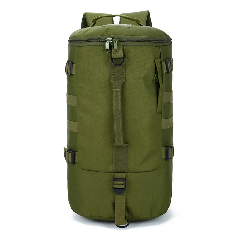 Army green Многофункциональный военный тактический военный рюкзак, сумка на плечо, нейлоновая сумка-мессенджер, сумка-портфель, походная сумка для альпинизма - Цвет: Army green