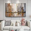Abstract Golden Canvas Painting Modern Nordic Style Posters and Prints Room Living Room Home Decoration Wall Art Pictures 1