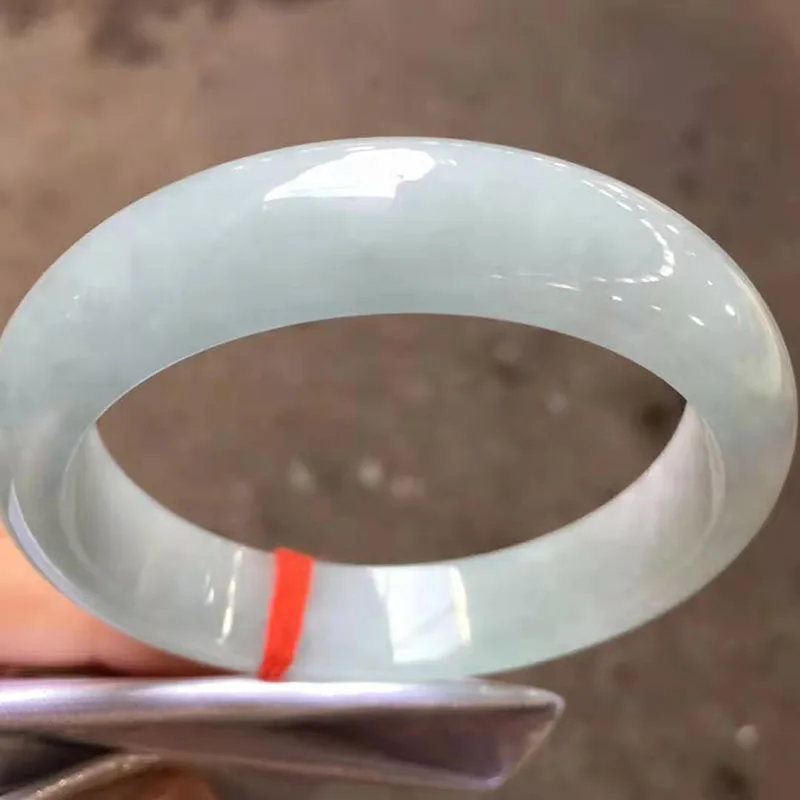 Myanmar Jadeite ice идеальный натуральный цвет браслет(включая сертификат