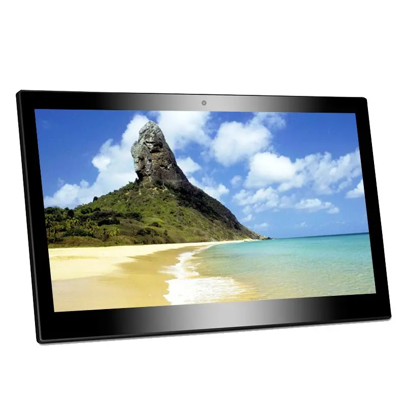 Сенсорный экран для ресторана, сенсорный экран 15,6 ", android, все в одном, планшет, торговый центр, киоск, настенное крепление, моноблок с Wi-Fi для бизнеса-0