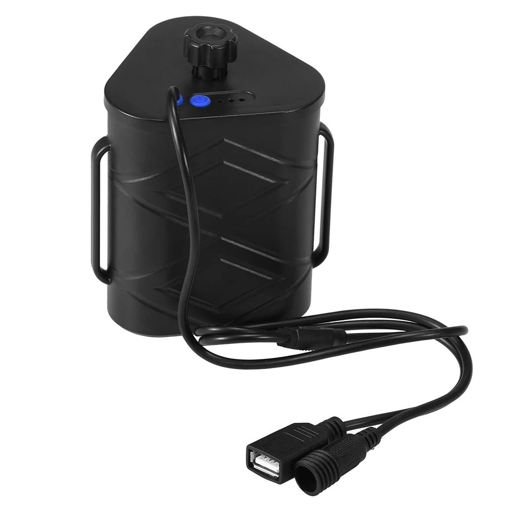

12V/5V Battery Case For Phone Bike Light Removable Charger Battery Box Dual Interface Fit 18650 / 32650/ Tube Covered 26650