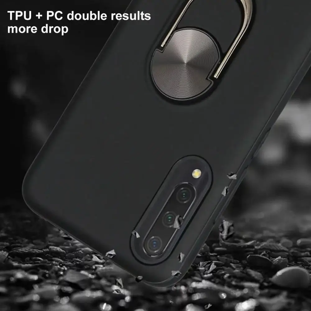 Защитный чехол для Xiaomi Mi CC9 CC 9 A3 Lite автомобильные магнитные кольца мягкие Матовые