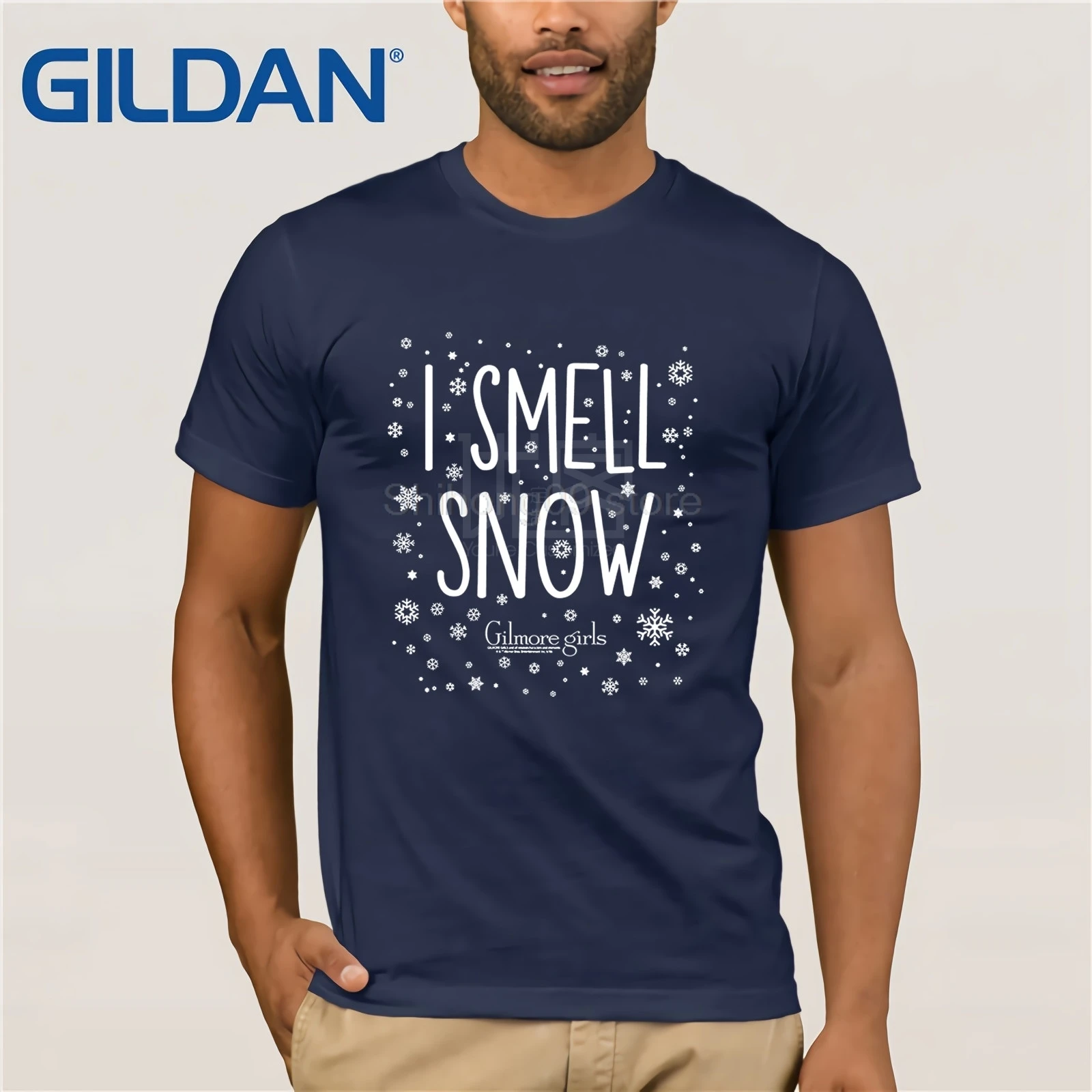 GILDAN Gilmore s I Smell Snow GILDAN T-shirt casual brand clothing printing Mother's Day Ms. T-shirt