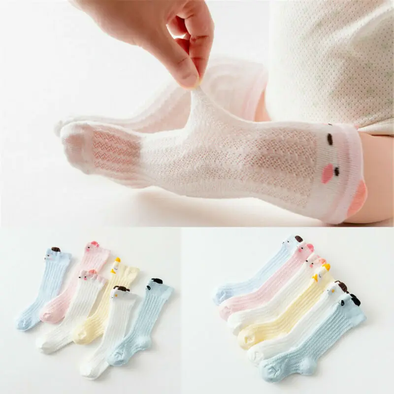 Милые гетры для новорожденных мальчиков и девочек носки малышей гольфы из хлопка