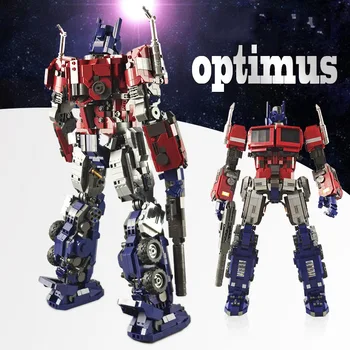 

Optimus Prime MOC Technic Robot Model Building Blocks Compatibl Star Wars Blocks Transformerslys Lepinblocks Kids Toys Gift 661