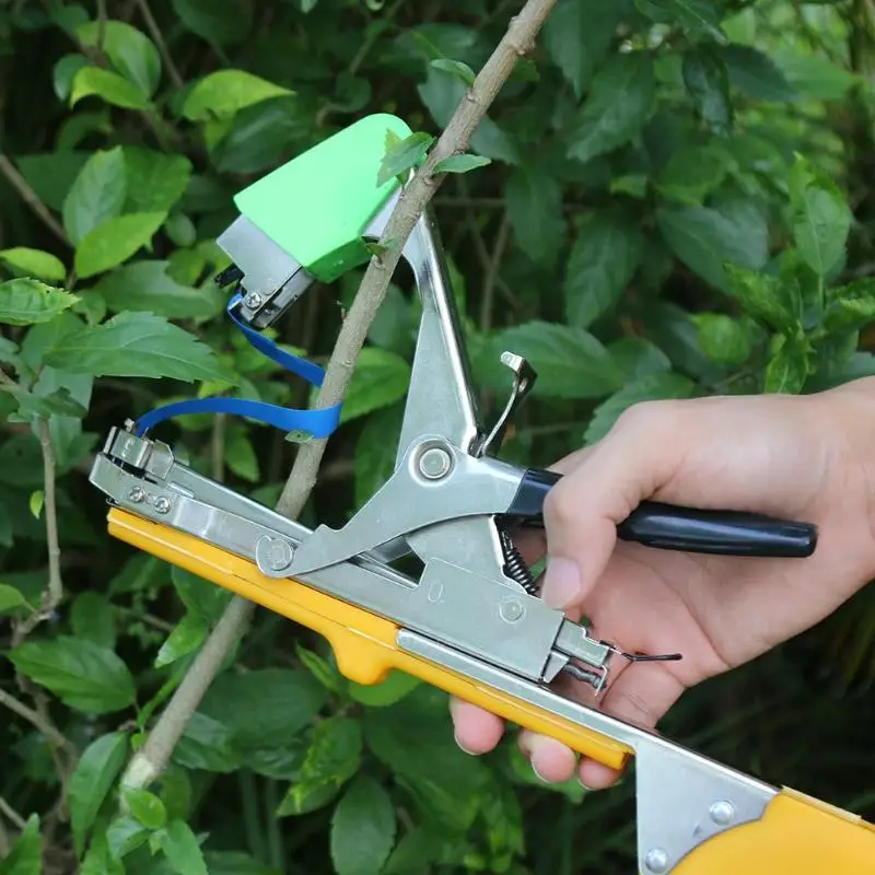 Garden Tool Plant Vegetable Grape Stem Tying Tapener Tape Machine Hand Tool Vegetable Branch Tying Machine Kit Garden Tool Plant