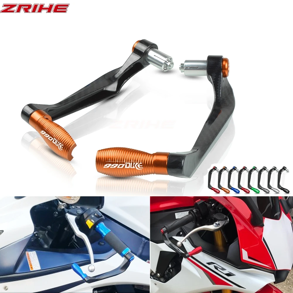 990 Super Duke 2005-2012 2006 2007 2008 2009 Universal 7/8"22mm Motorcycle Handlebar Brake Clutch Levers Protector Guard FOR KTM