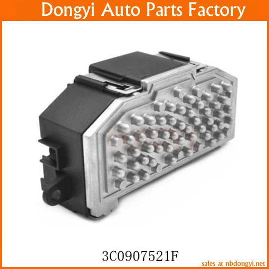 

Blower Motor Resistor Regulator Fan Module OE NO. 3C0907521F
