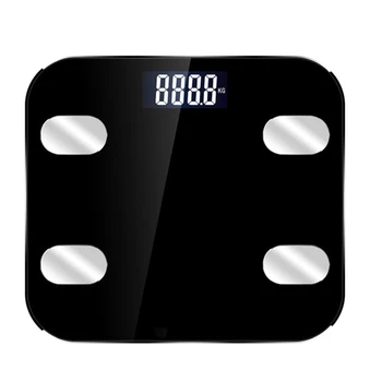 

Press Button Bathroom Weight Scale Lcd Smart Body Balance Electronic Scales Clever Bmi Body Scale Balance De Precision