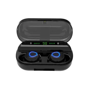 

V10 TWS wireless Bluetooth 5.0 headphones LED power display Touch control sport stereo earphones with charging box headset