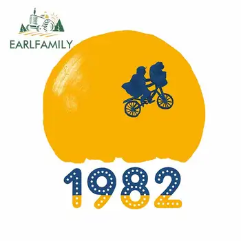 

EARLFAMILY 13cm x 7.5cm for Sun Fly Bike 1982Trunk Laptop Car Stickers Windows Scratch-Proof Bumper Decal Trunk Car Assessoires