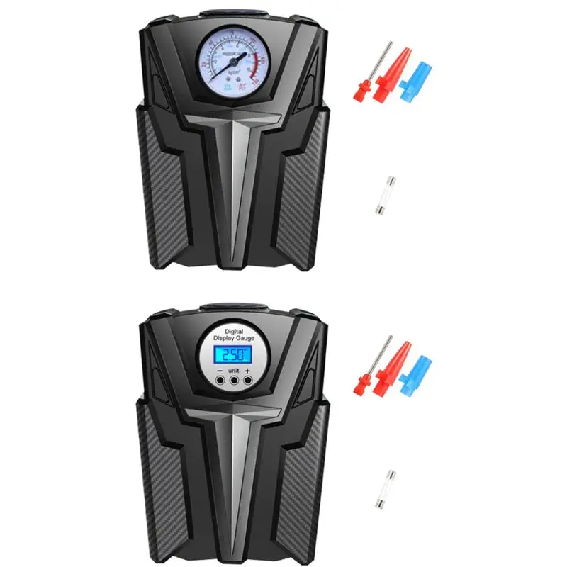 Portable Car Air Compressor DC 12V Digital Tire Inflator Pump 150 PSI Auto for Motorcycle LED Light | Автомобили и мотоциклы