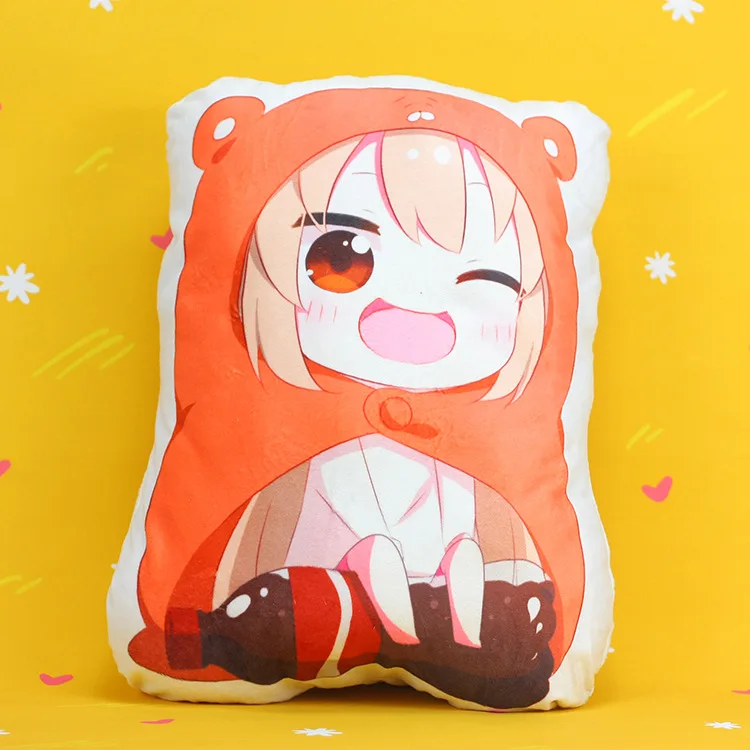 Милые аниме Rem Ram Hatsune Мику римуру мультфильм спящие игрушки мягкие плюшевые подушки спинки подушки офис диван украшения куклы - Цвет: A