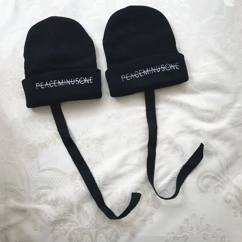 Kpop Bigbang g-дракон Kwon Ji Young Peaceminusone вышивка Skullies Beanies унисекс шапка хип-хоп зимняя шапка