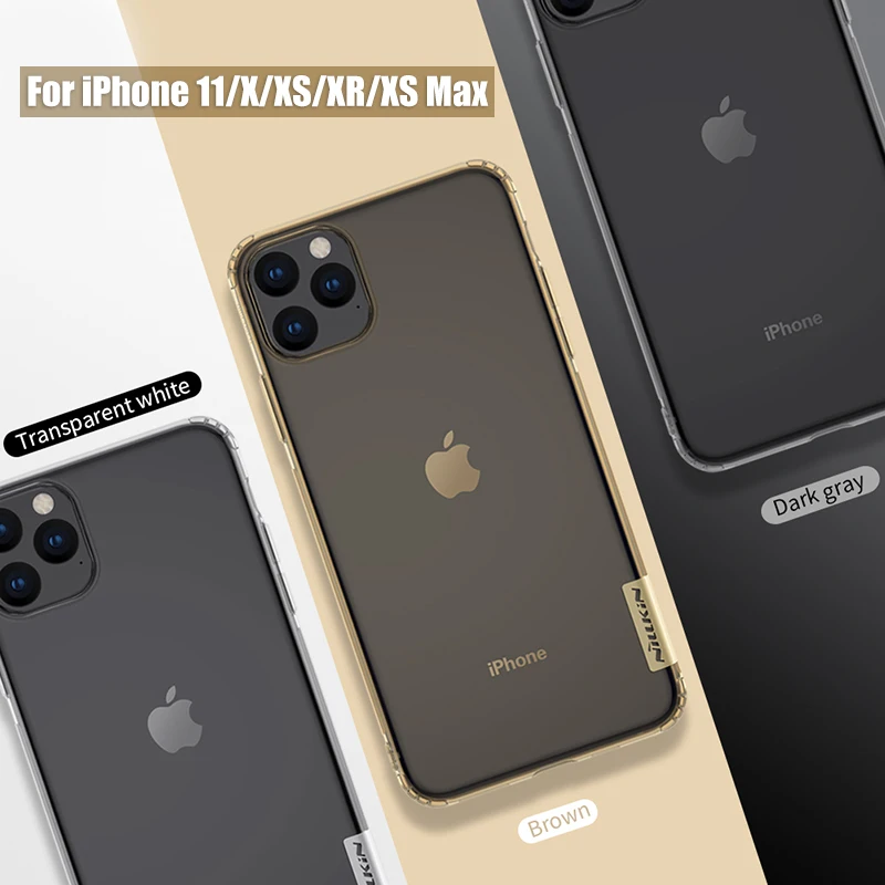 Чехол для iPhone 11 Pro Max силикон ТПУ прозрачный | Мобильные телефоны и аксессуары