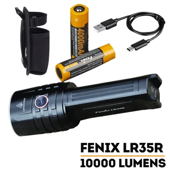 

Fenix LR35R high performance flashlight 10000 floodlight outdoor search and rescue flashlight
