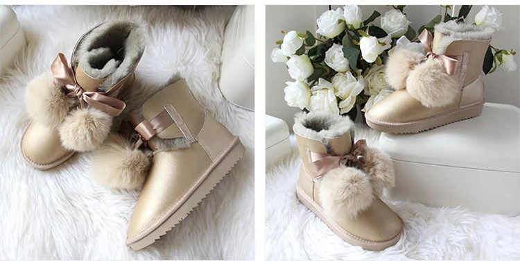 MYLRINA/Новое поступление; классические женские ботинки в австралийском стиле; женские зимние ботинки из натуральной овечьей кожи с натуральным мехом; женская обувь