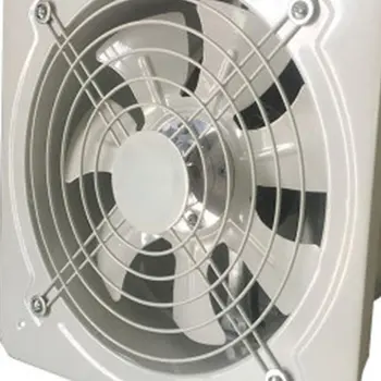 

Industrial Ventilation Extractor Metal Axial Exhaust Commercial Air Blower Fan Low Noise Stable Running