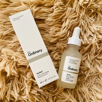 

The Ordinary Buffet Peptide Essence Oil Control Anti Wrinkle Moisturizing Face Make up Base Serum Skin Care 30ml
