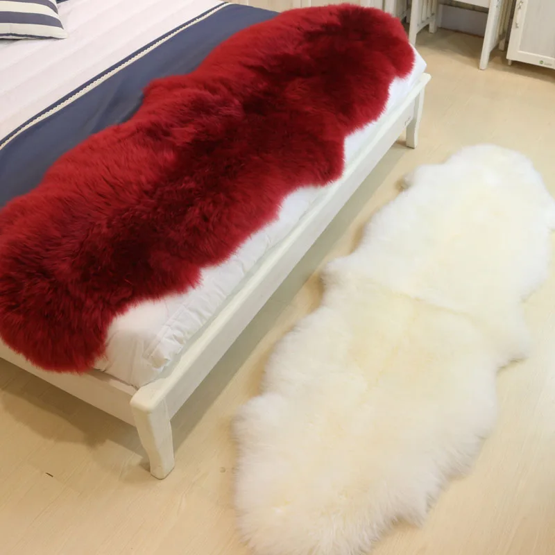 

Australia wool carpet wool sofa cushion floating window cushion whole sheepskin chair cushion bedroom carpet bedside blanket