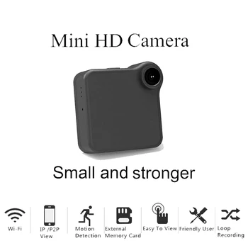 

HD Wifi Mini Camera P2P 1280P*720P Sports Camera Security Motion Detection camera CCTV Magnetic Clip Video Recorder micro Webcam