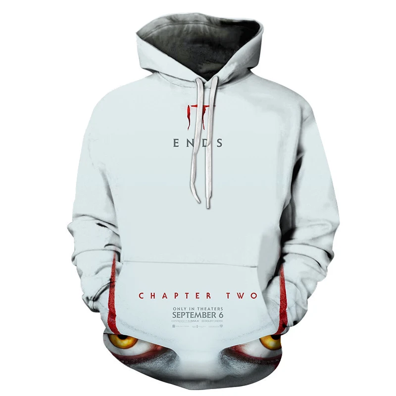 

2020 New Autumn Winter Hooded Pullovers 3d Eyes Printed Hip Hop Men's Hoodies Harajuku Sweatshirt Unisexual Street Sweatwear