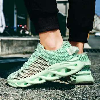 

Mens lace-up running shoes sports shoes vulcanized shoes outdoor casual shoes wear-resistant running shoes Zapatos walking shoes