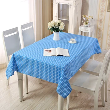 

Lanke Small checkered pattern Rectangle Tablecloth,Home Kitchen Decoration Dining Table Cover Tea TableCloth