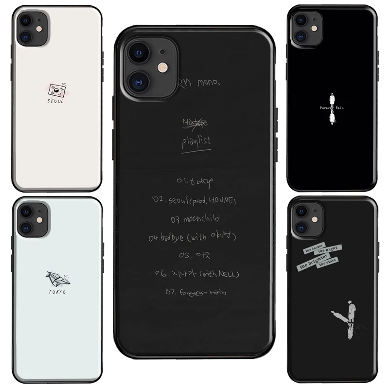 Чехол RM Mono Forever Rain для iPhone 11 Pro Max XS X XR 7 8 Plus SE 2020 чехол 12 13 mini | Мобильные телефоны и