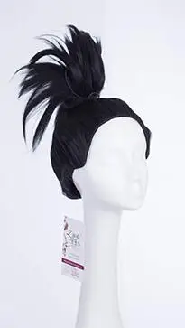 wig Аниме Наруто Косплей Нара Шикамару Косплей костюмы кимоно на Рождество Хэллоуин наряд унисекс - Цвет: wig
