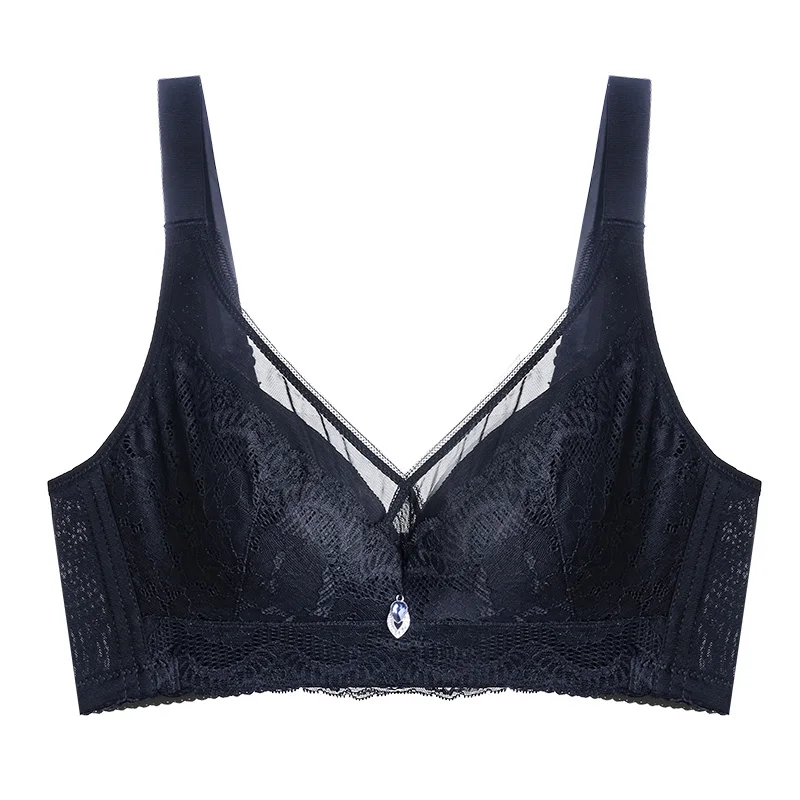Ультра тонкий bralette сексуальное нижнее белье супер пуш-ап интимные бюстгальтеры для женщин плюс размер бюстгальтер для девочек беспроводной Плюс Размер 36-44 B C D