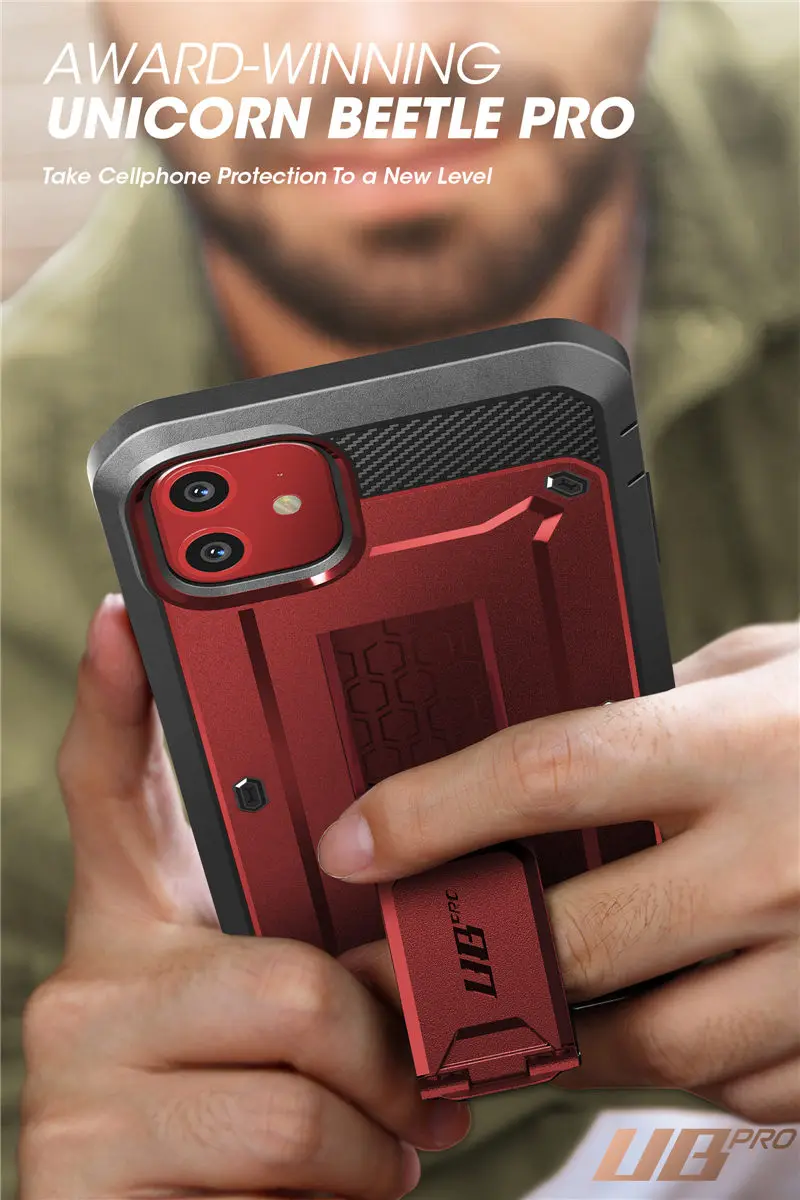 Чехол SUPCASE для iPhone 11, чехол 6,"( выпуск) UB Pro, прочная кобура, чехол со встроенным протектором экрана и подставкой