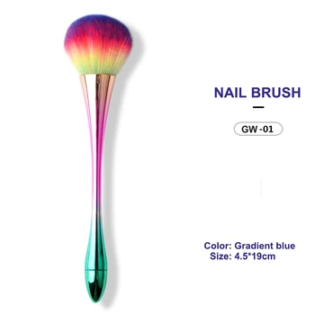 

GW Nail Art Acrylic UV Gel Extension Builder Rhinestone Painting Brush Lines Liner Pattern Drawing Manicure Tool