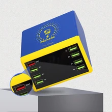 Special Price 8A USB smart Digital display charger MECHANIC iCharge8 mobile phone tablet multi-interface 9 protection wireless fast charger Special Price 8A USB smart Digital display charger MECHANIC iCharge8 mobile phone tablet multi-interface 9 protection wireless fast charger