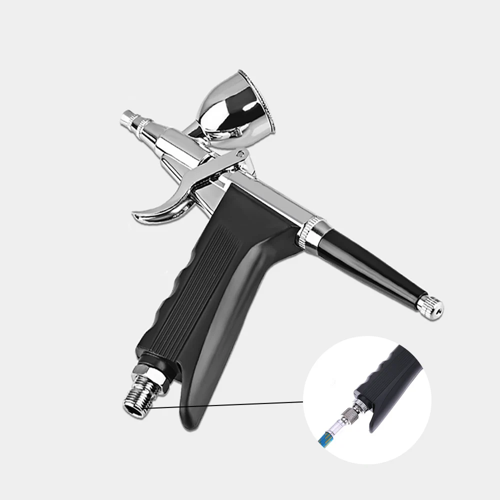 Dual Action High Capacity Airbrush Trigger Pen Machine Temprrary Tautto Car Model Craft Spray Gun | Инструменты