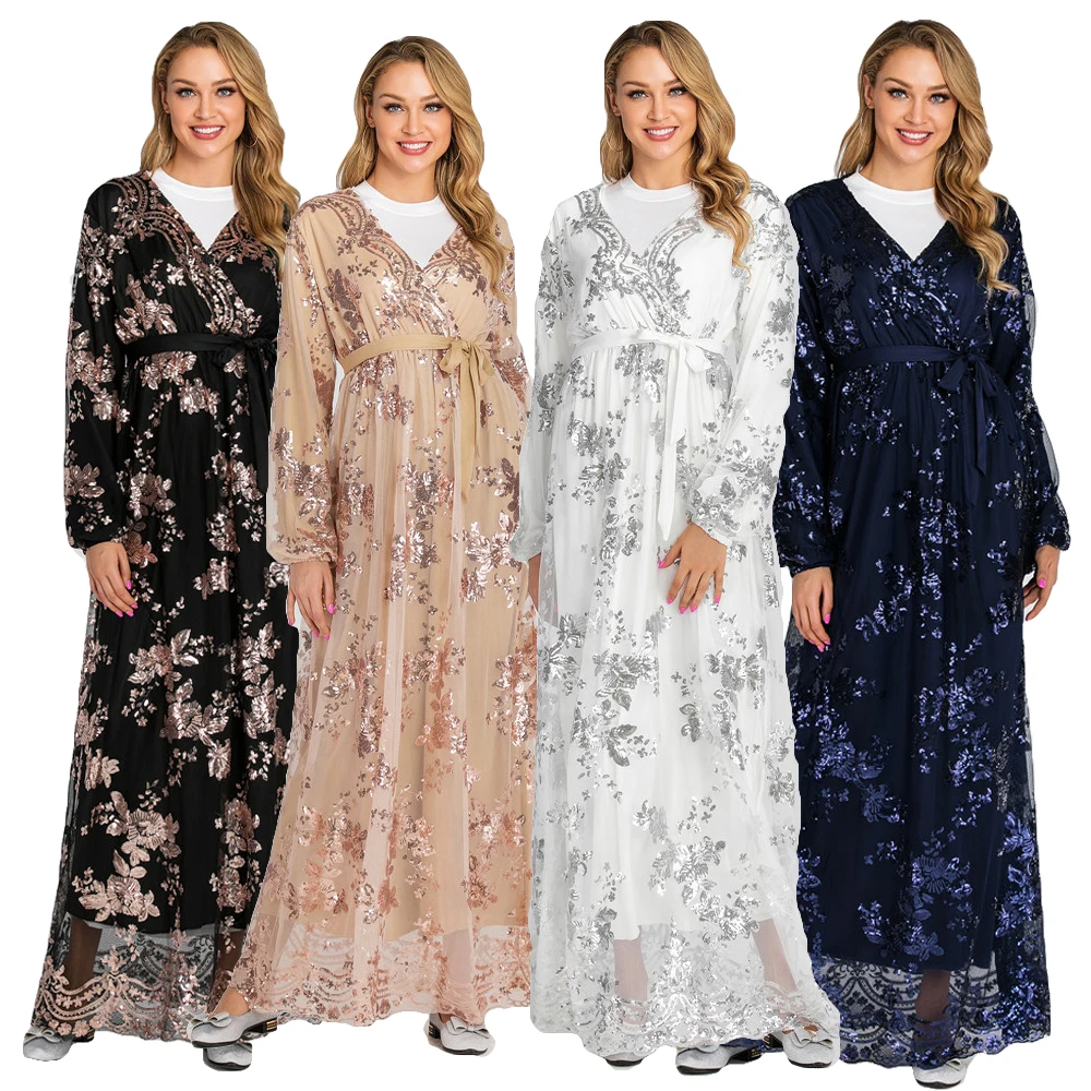 

Malaysia Muslim Dress Dubai Abayas Women Bangladesh Evening Dress Turkish Caftan Marocain Islamic Clothing Ramadan Dresses Robe