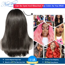 New star бразильские прямые волосы закрытие парик человеческих волос девственницы парик индивидуальные пряди и 4x4 закрытие парик для черных Для женщин