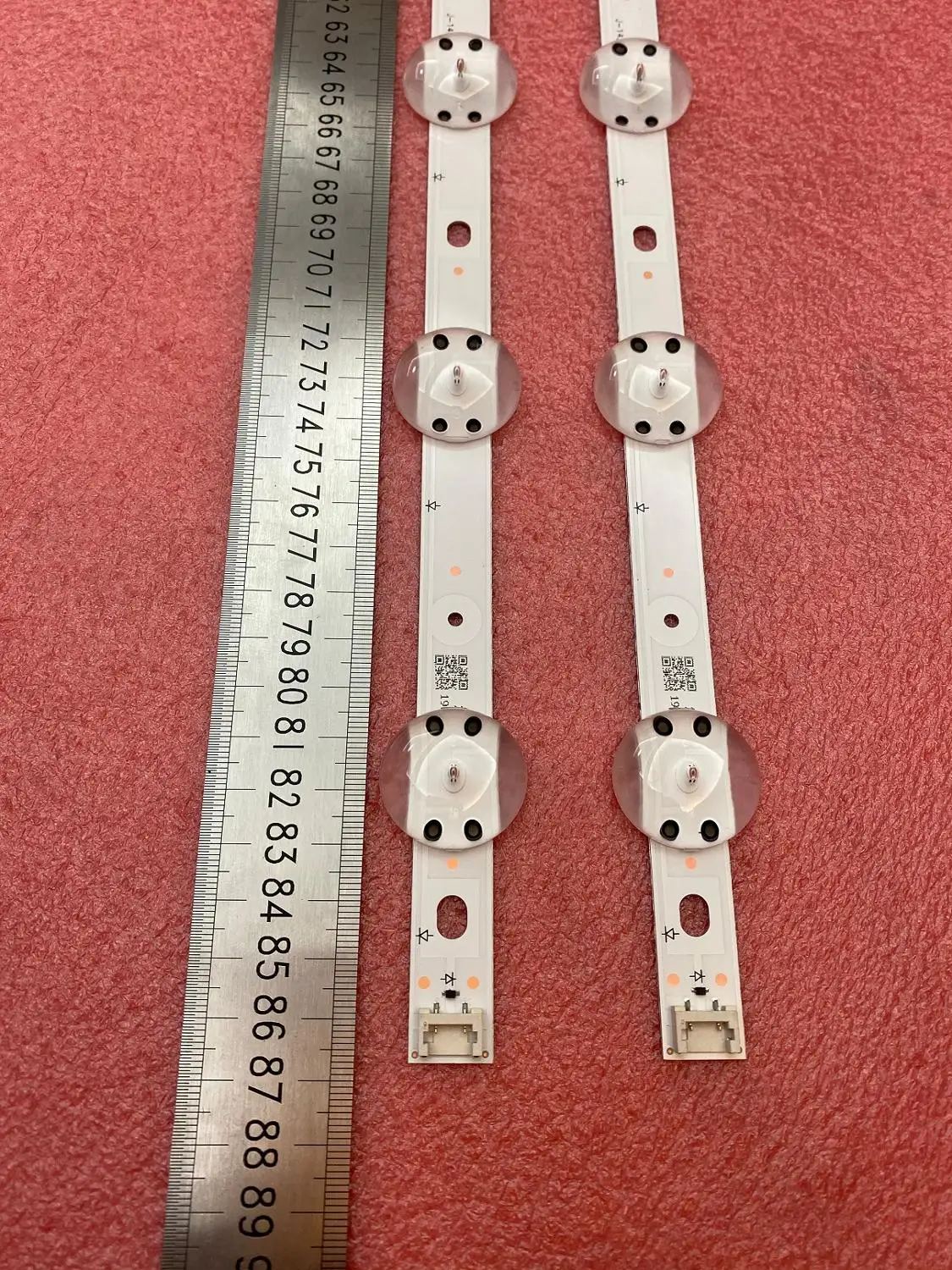 2 шт./компл. светодиодный подсветка полосы для LG 43LJ622V 43uj6525 43uj6565 43UJ675V 43UJ655V 43UJ651V 43UJ670V 43LV340C 43LJ610V V17 43
