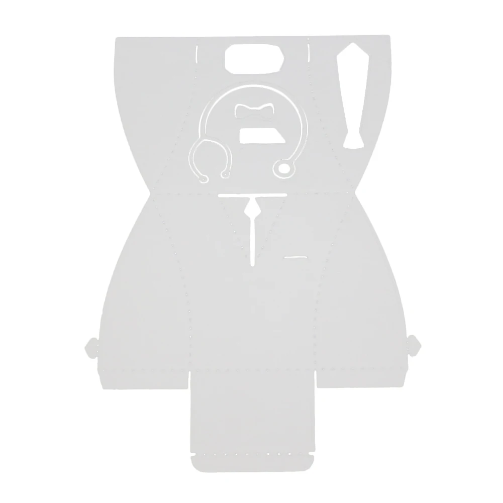 3 вида стилей мужской костюм галстук металлические Вырубные штампы Подарочная